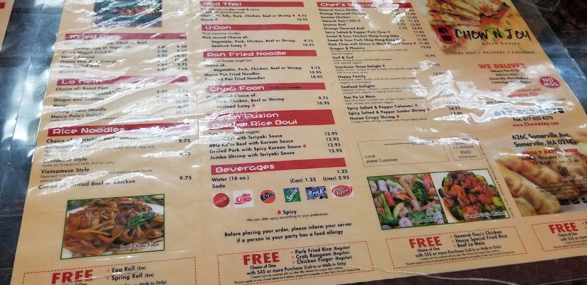 Menu Chow N Joy-5